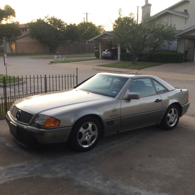 1991 mercedes 300 sl roadster - dream car - hardtop, soft top w/rollbar!