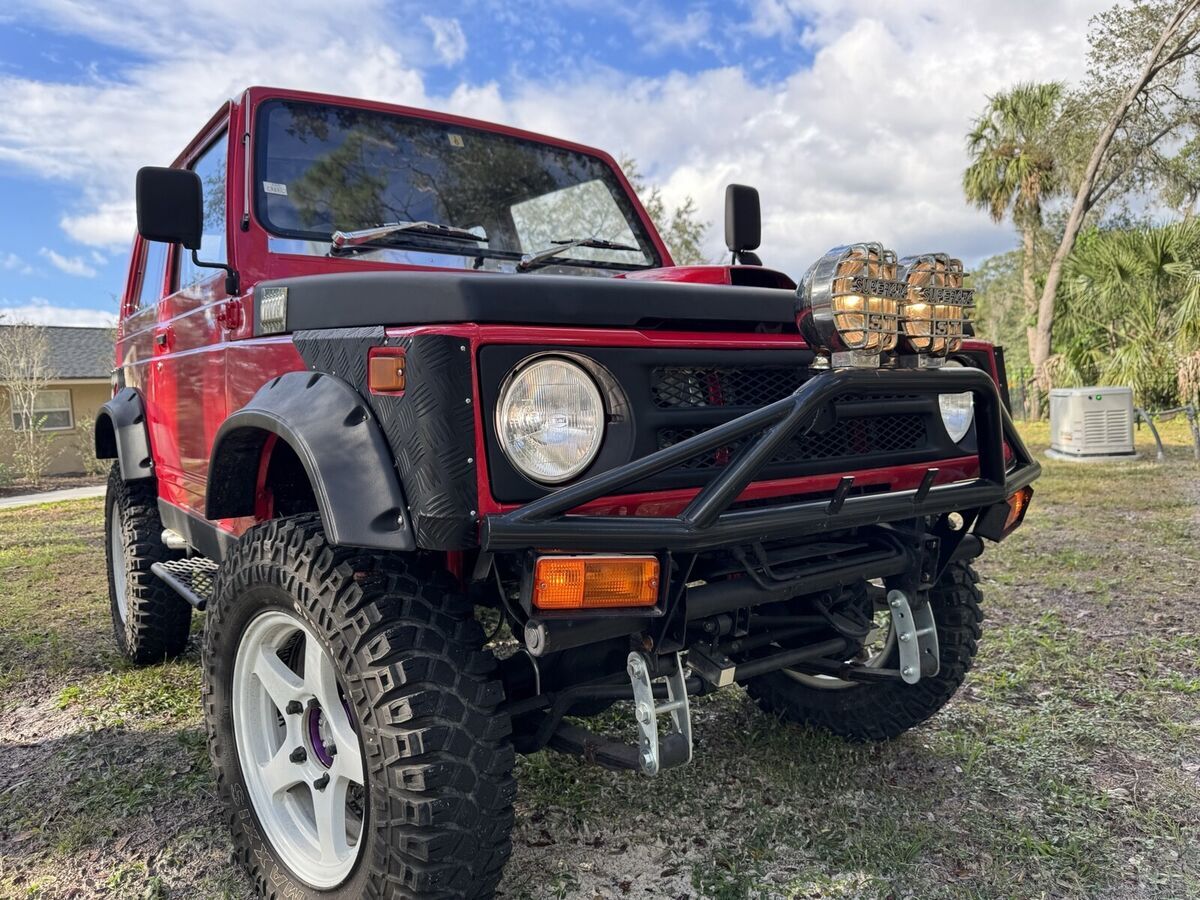 1994 suzuki jimny suv red