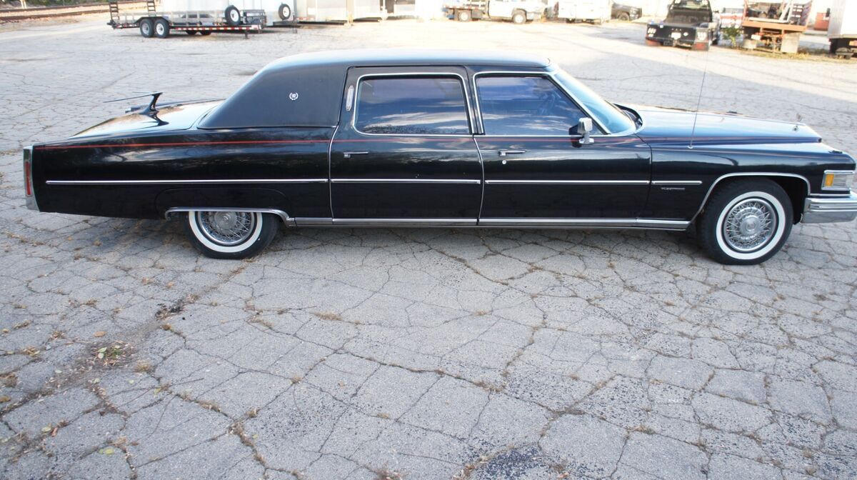 1976 cadillac fleetwood series 75 limousine limo