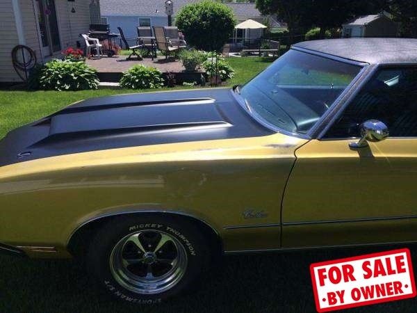 72 olds cutlass supreme new 455 v8 gas engine & auto trans a/c rare classic
