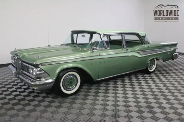 1959 green automatic 4 door classic!