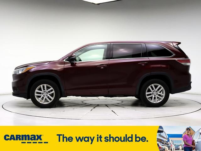 2015 toyota highlander le