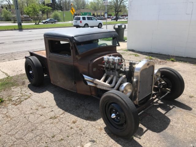 1933 model a pick up hot rod rat rod custom flathead