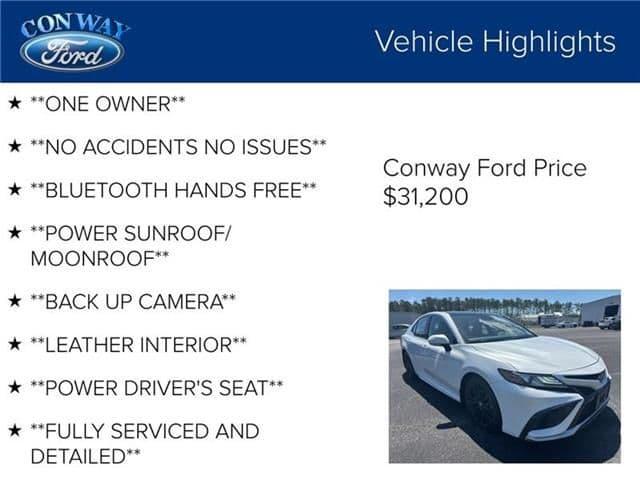 2022 toyota camry xse in conway, south carolina