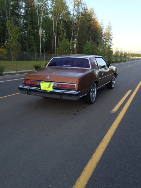buick regal limited with t-type hood hot rod rat rod