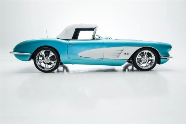 1958 chevrolet corvette pro-tour 383 4-speed ac manual convertible
