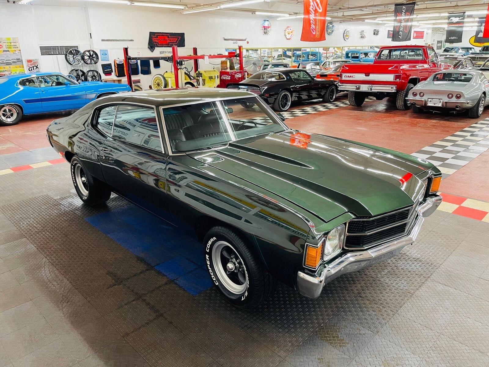 1972 chevrolet chevelle coupe 350 engine 4 speed manual 89156 miles