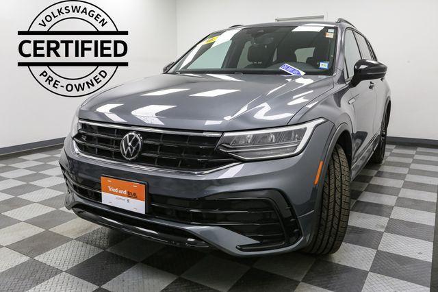 2022 volkswagen tiguan 2.0t se r-line black