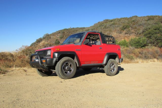 1990 daihatsu rocky sx 4x4 -- convertible