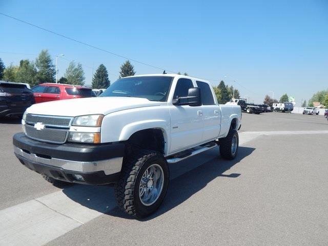 2007 chevrolet silverado 2500hd classic work truck work truck 4dr crew cab 4wd sb for sale in soda springs, idaho