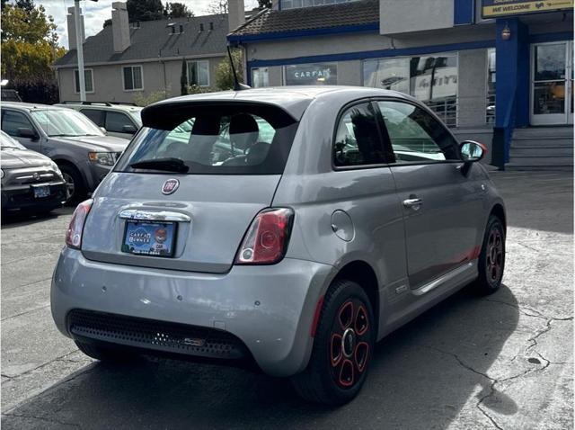 2017 fiat 500e battery electric