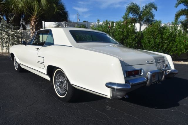1963 buick riviera 0 white white