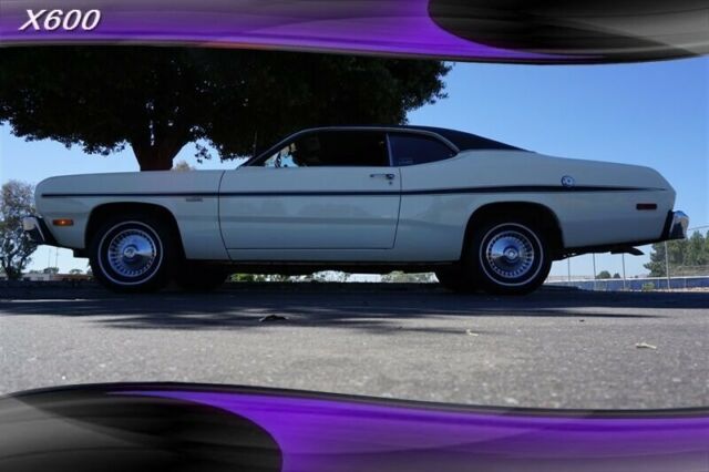white plymouth duster with 31,854 miles available now!