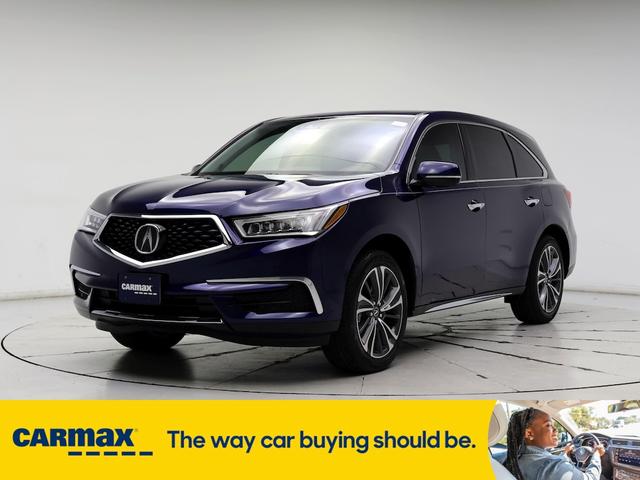 2020 acura mdx technology