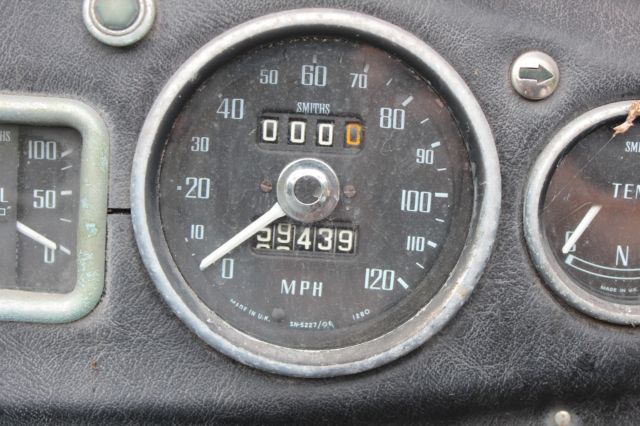1970 mg mgb roadster convertible, 4 speed - 59k original miles