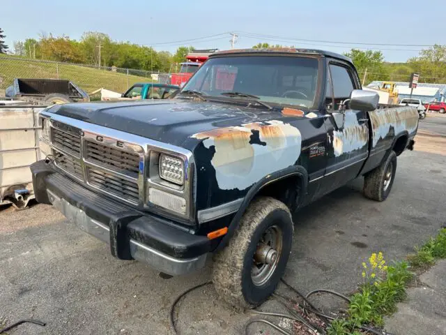 1992 dodge w-series pickup green 4wd automatic w200