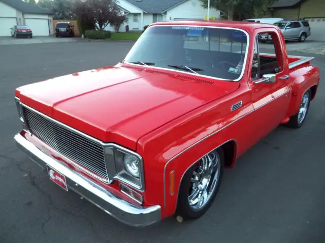 @@ 1976 chevy stepside c10 pdb/ps freshly restored truly gorgeous truck @@