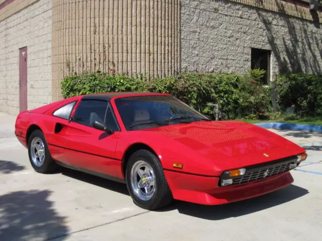 1984 ferrari 308 gts quattrovalvole euro car. low miles. excellent.original