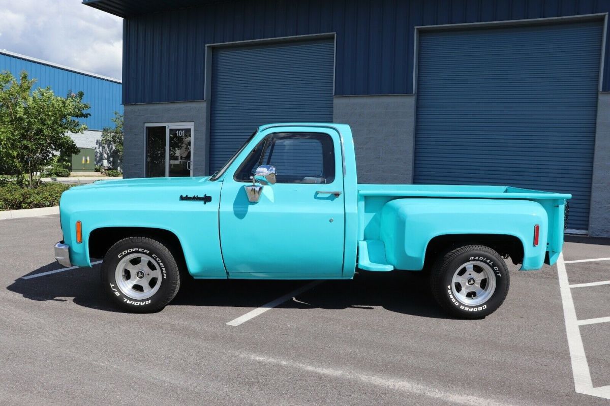 1978 chevrolet c-10 short bed stepside pickup truck 350 90+ hd pictures
