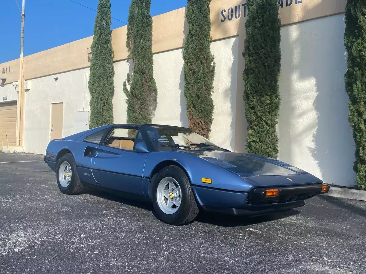 1982 ferrari 308 gtsi coupe blue gtsi