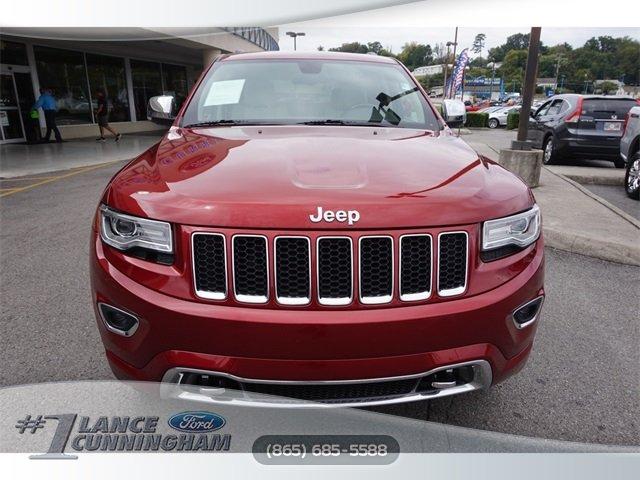 used 2014 jeep grand cherokee overland knoxville, tn 37912 for sale in knoxville, tennessee