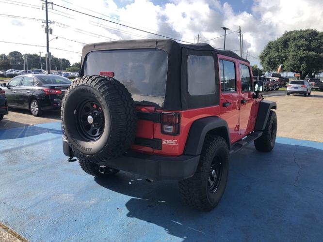 used 2016 jeep wrangler 4wd unlimited sport lake charles, la 70607 for sale in lake charles, louisiana