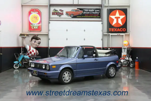 1989 volkswagen cabriolet one owner convertible auto 70k miles extensive ser 700