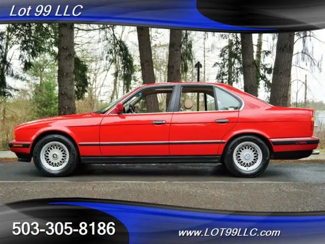 1989 bmw 535i 1 owner leather roof laoded mint condition automatic 4-door sedan