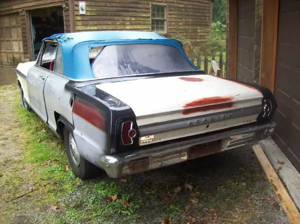 1963 acadian/nova convertible