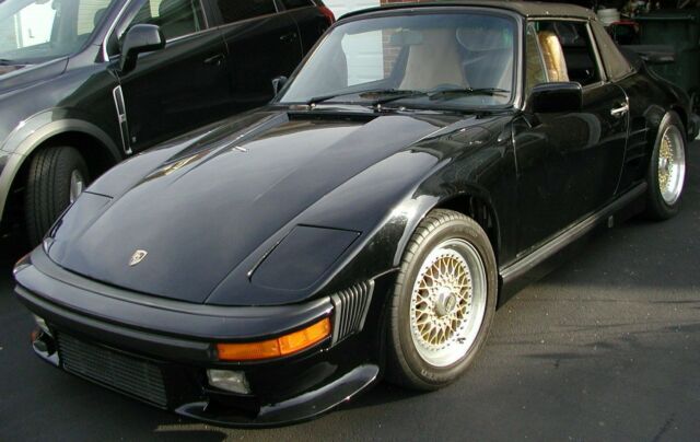 rare 1986 porsche 911 slantnose carrera cabriolet with turbo look without turbo