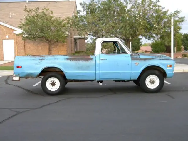 totally original idaho farm truck great patina runs & drives 327 4 speed pickup