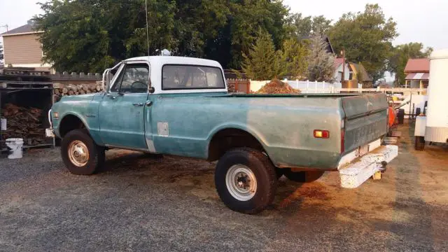 one owner 1971 '71 71 chevrolet chevy c-20 k20 4x4 4wd pickup truck