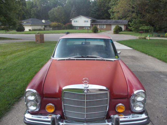 1970 mercedes 280 se