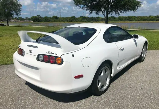 1994 toyota supra twin turbo hatchback 2-door 10092 miles white