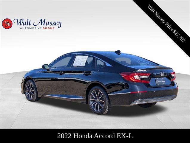 2022 honda accord ex-l 1.5t
