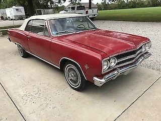 1965 chevrolet malibu ss convertible (l79)