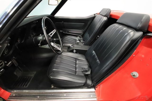 c3 classic vintage collector droptop v8 4 speed red black actual power disc stin