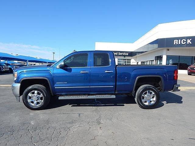 used 2016 gmc sierra 2500 4x4 double cab slt el reno, ok 73036 for sale in el reno, oklahoma