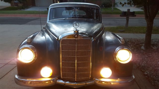 1953 mercedes benz 300 adenauer (w186) original, refreshed "barn find"