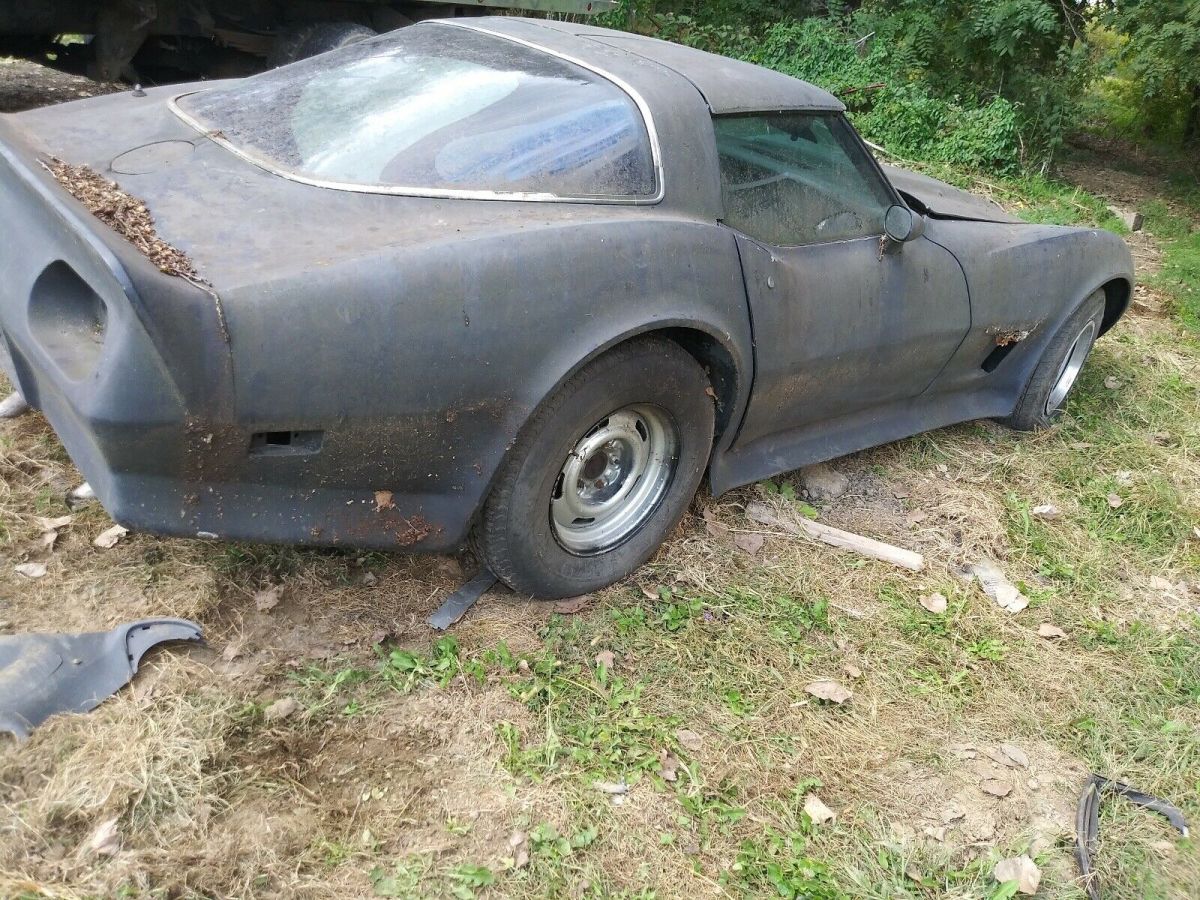 1978 chevrolet corvette black rwd automatic 25th anniversary