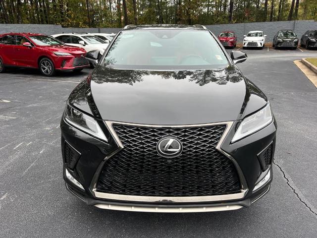 2022 lexus rx 350 f sport handling