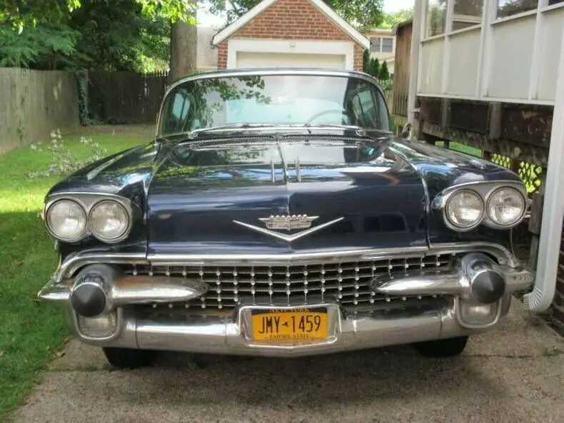 1958 cadillac series 62 coupe deville