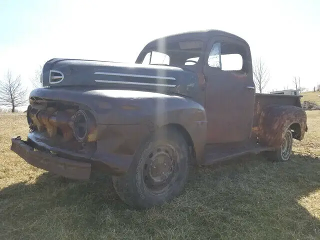 no reserve! bid & win this 51 f1 shortbed pickup truck w/ 5.0 302 painted frame