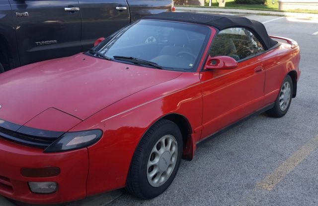 1992 toyota celica gt convertable low miles, no rust, drives like new