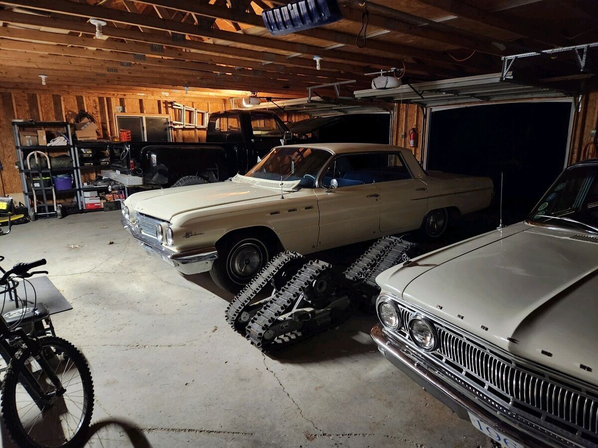 1962 buick le sabre sedan white rwd automatic hardtop