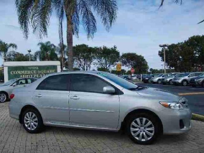 2012 toyota corolla le in coconut creek, fl