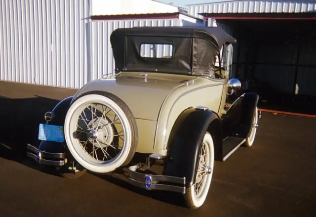 1928 ford model a roadster (in good condition!)
