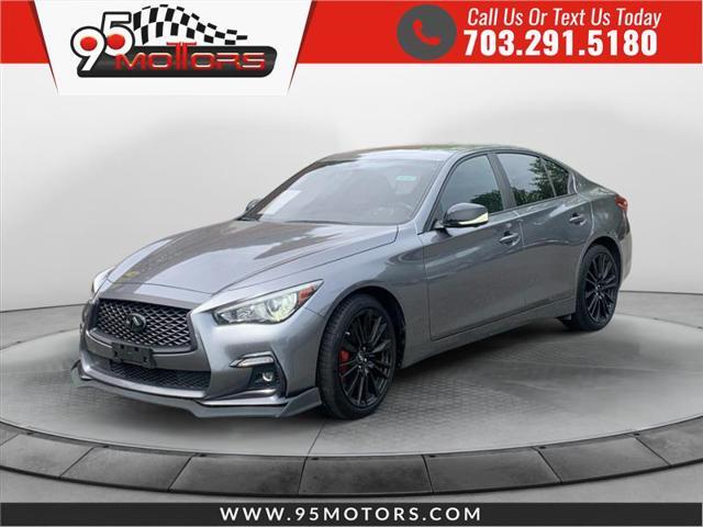 2018 infiniti q50 3.0t red sport 400