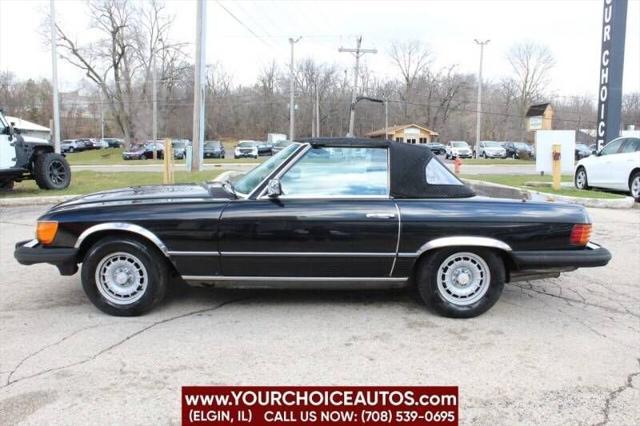 1985 mercedes-benz s-class 380 sl 2dr convertible