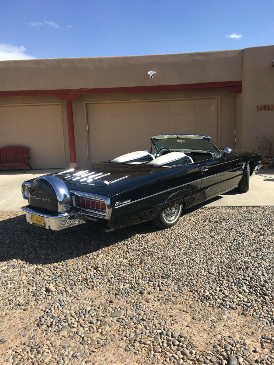 1965 ford thunderbird convertible black rwd automatic continental